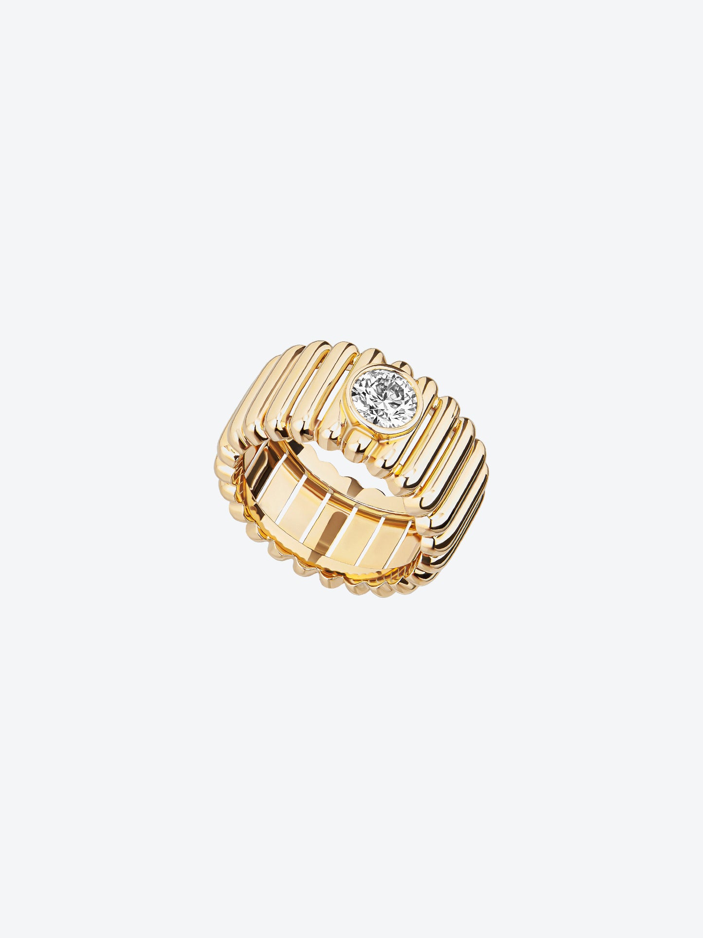 82 M YELLOW GOLD DIAMOND RING