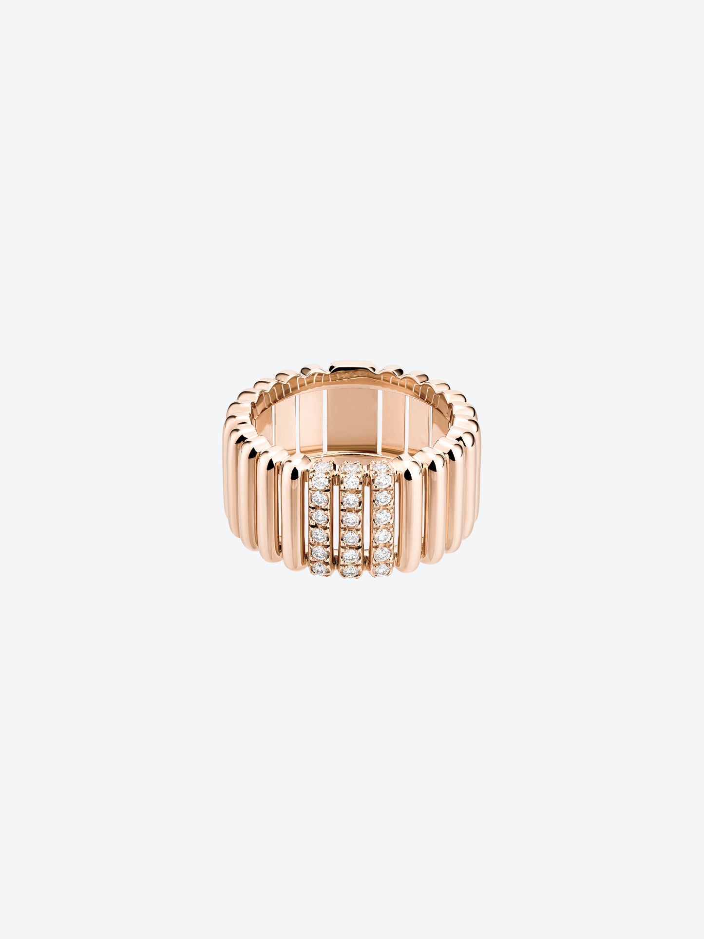 RING 82 YELLOW GOLD 24 DIAMONDS