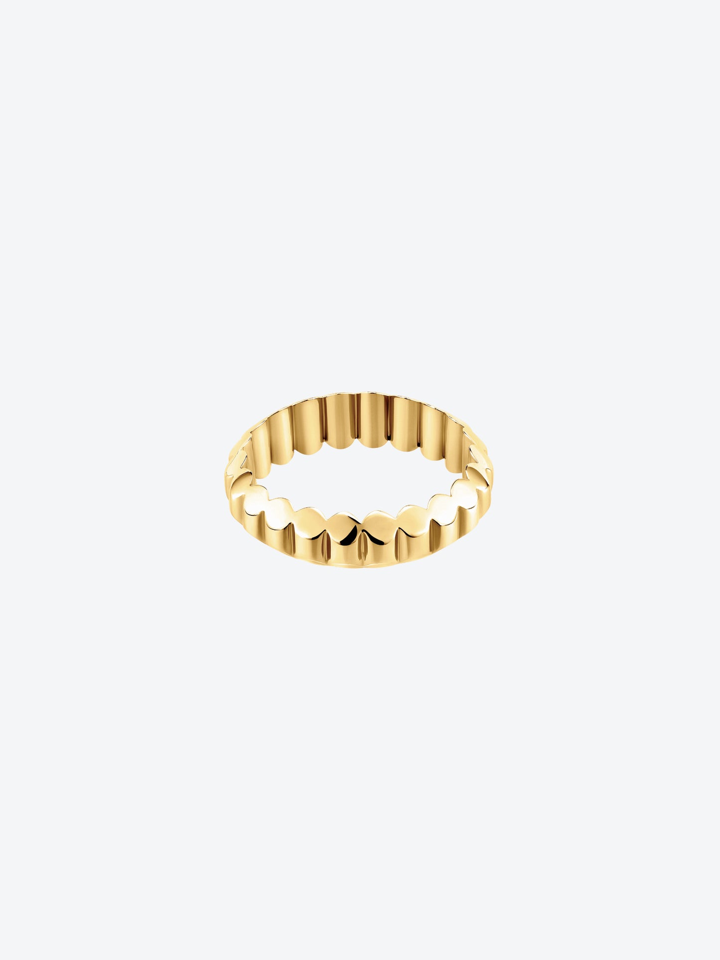 NEW 82 S RING IN YELLOW GOLD