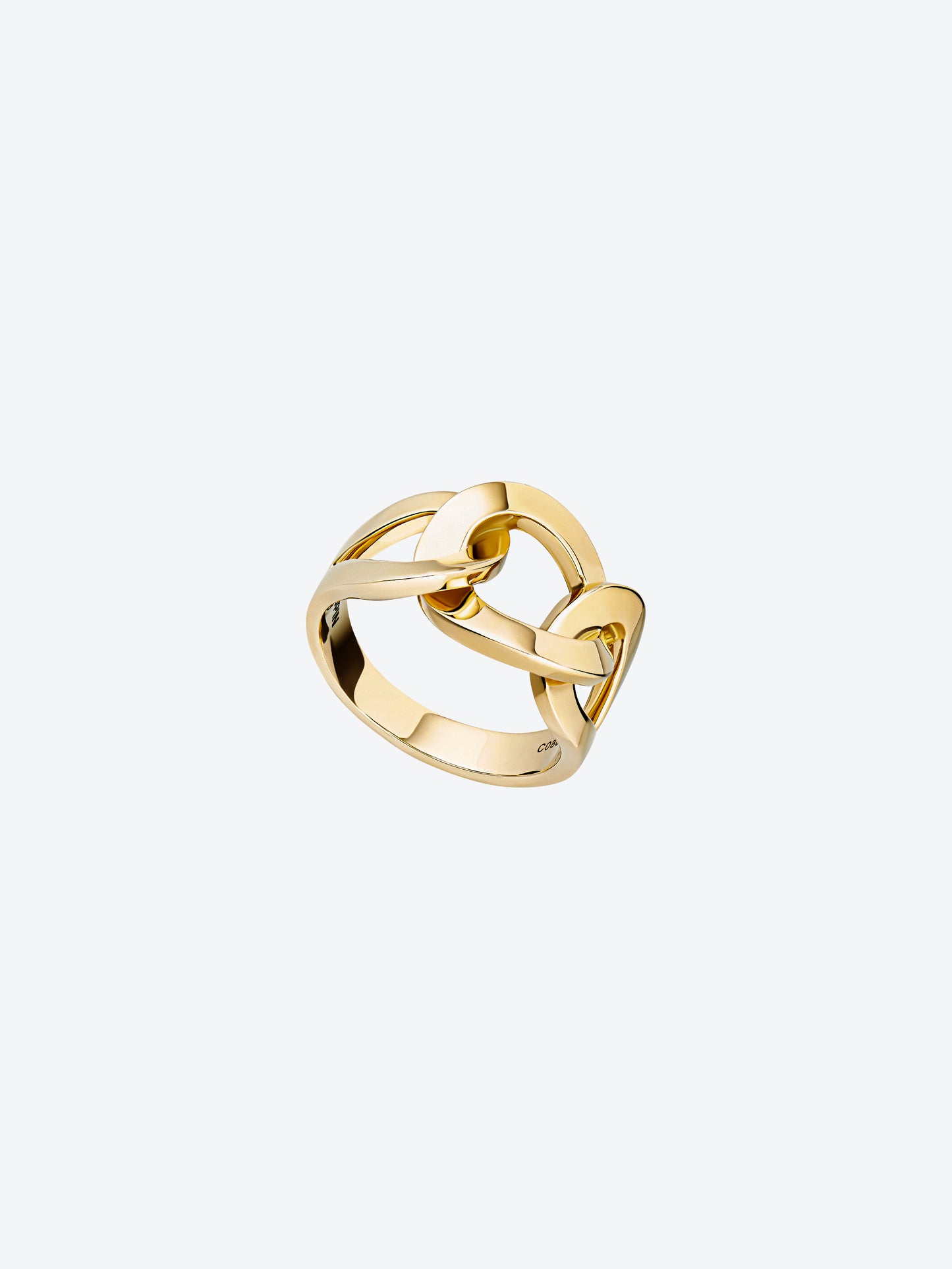 RIFLI S RING IN YELLOW GOLD