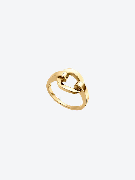 BAGUE RIFLI S EN OR JAUNE