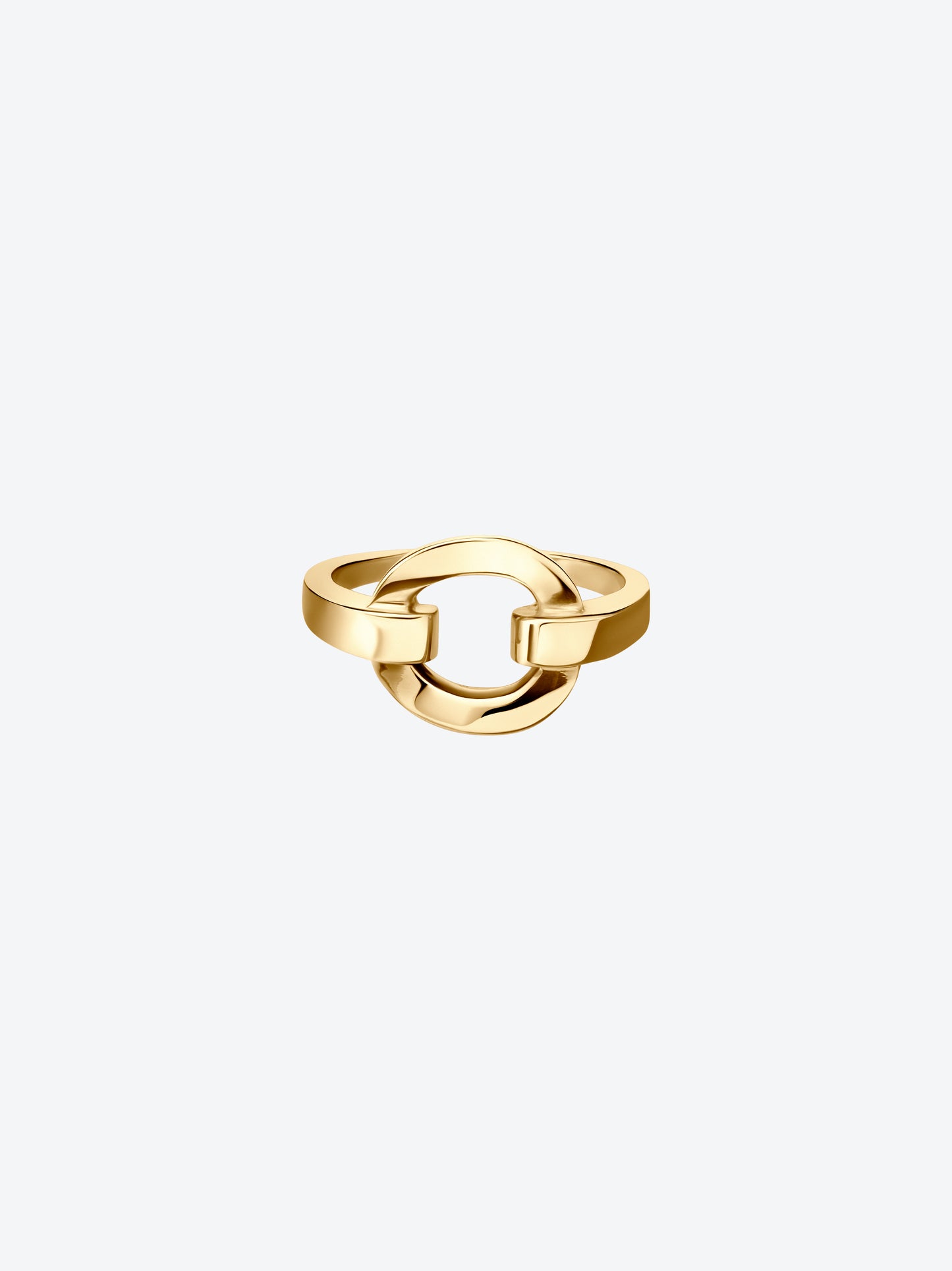RIFLI S RING IN YELLOW GOLD
