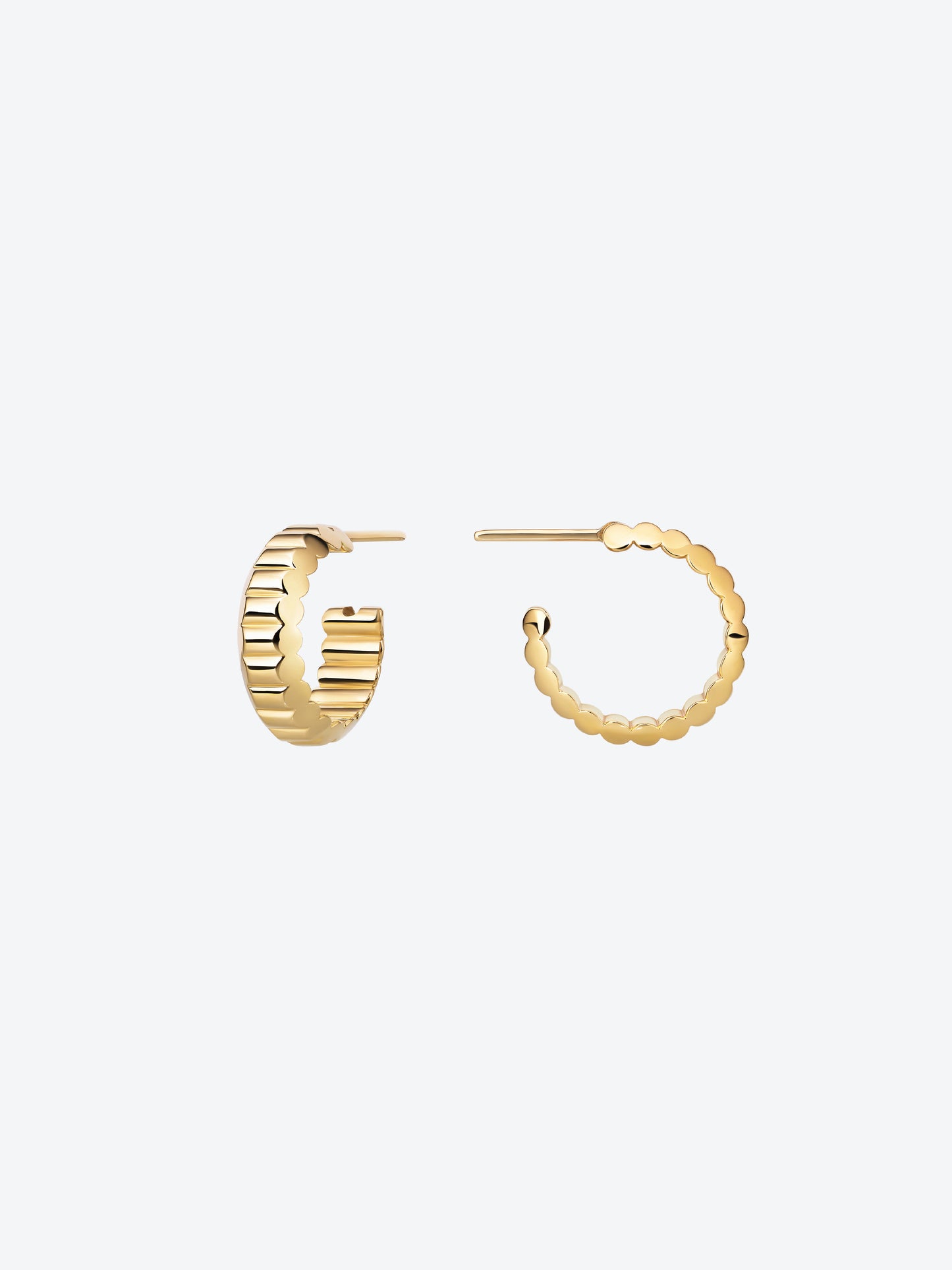 NEW 82 YELLOW GOLD EARRINGS
