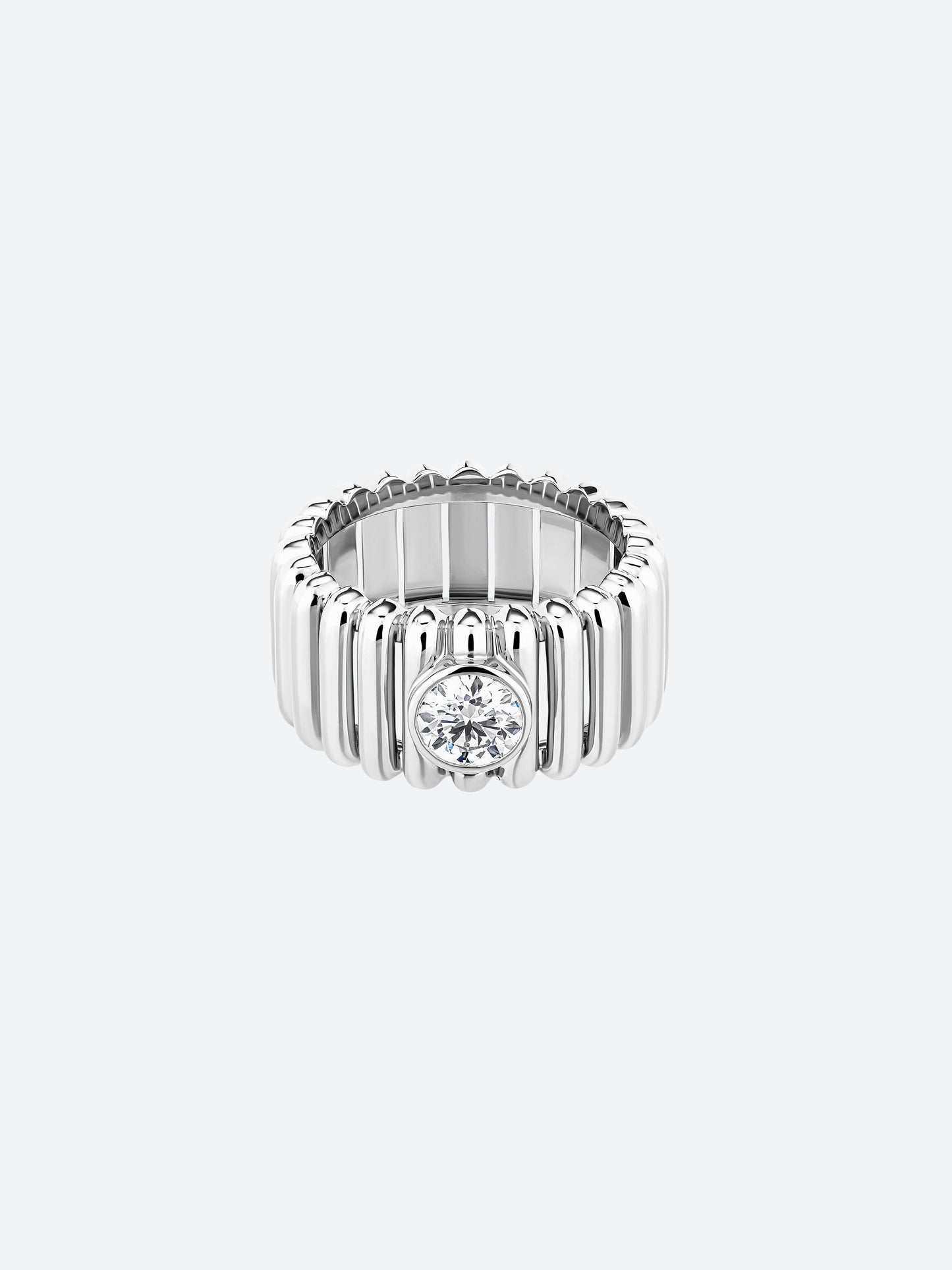 BAGUE 82 OR BLANC DIAMANT - COPIN