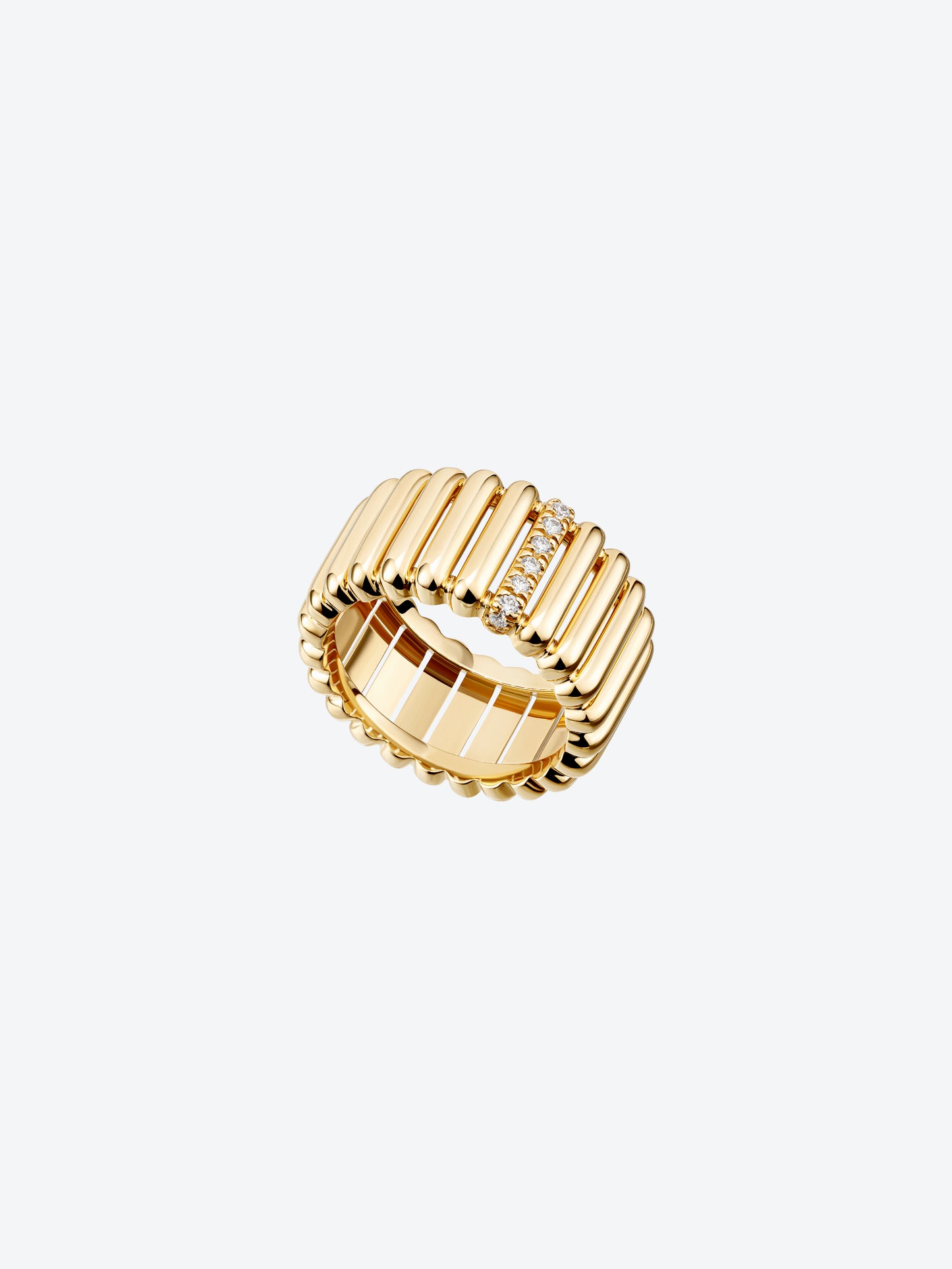 RING 82 DIAMONDS 18K YELLOW GOLD