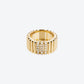 RING 82 YELLOW GOLD 24 DIAMONDS