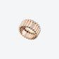 BAGUE 82 M OR ROSE DIAMANTS