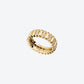 BAGUE 82 S OR JAUNE DIAMANTS