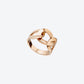 RIFLI S RING IN YELLOW GOLD