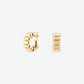 BOUCLES D'OREILLES 82 OR JAUNE