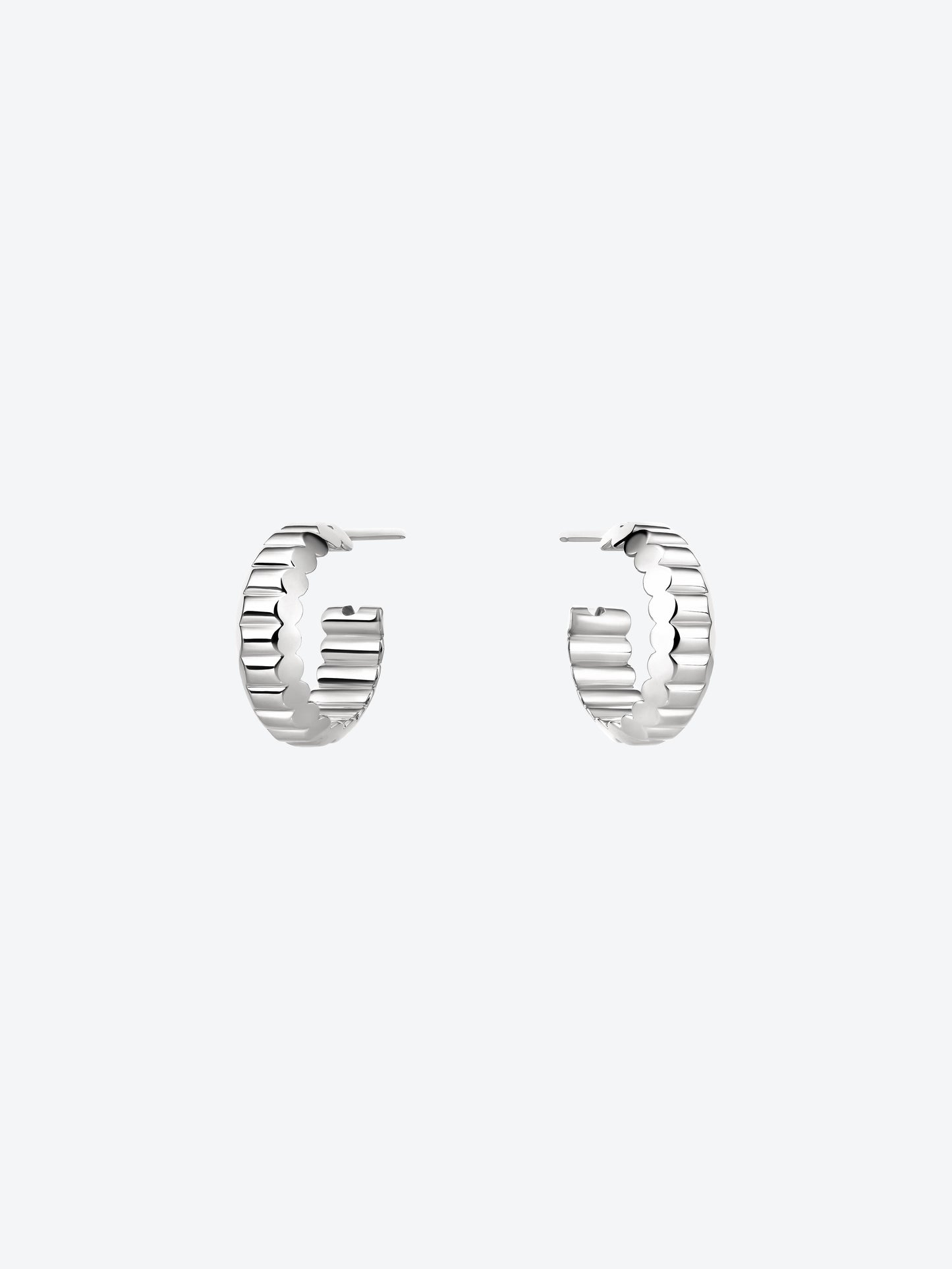 NEW 82 WHITE GOLD EARRINGS