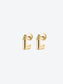 OG S EARRINGS - YELLOW GOLD AND HELIODORES