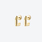 OG S EARRINGS - YELLOW GOLD AND HELIODORES