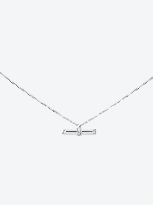 PENDENTIF NEW 82 S OR BLANC ET DIAMANTS