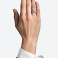 NEW 82 GRAND MODÈLE RING IN PALLADIUM GOLD AND DIAMONDS