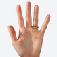 NEW 82 MOYEN MODÈLE RING IN YELLOW GOLD AND 6 DIAMONDS
