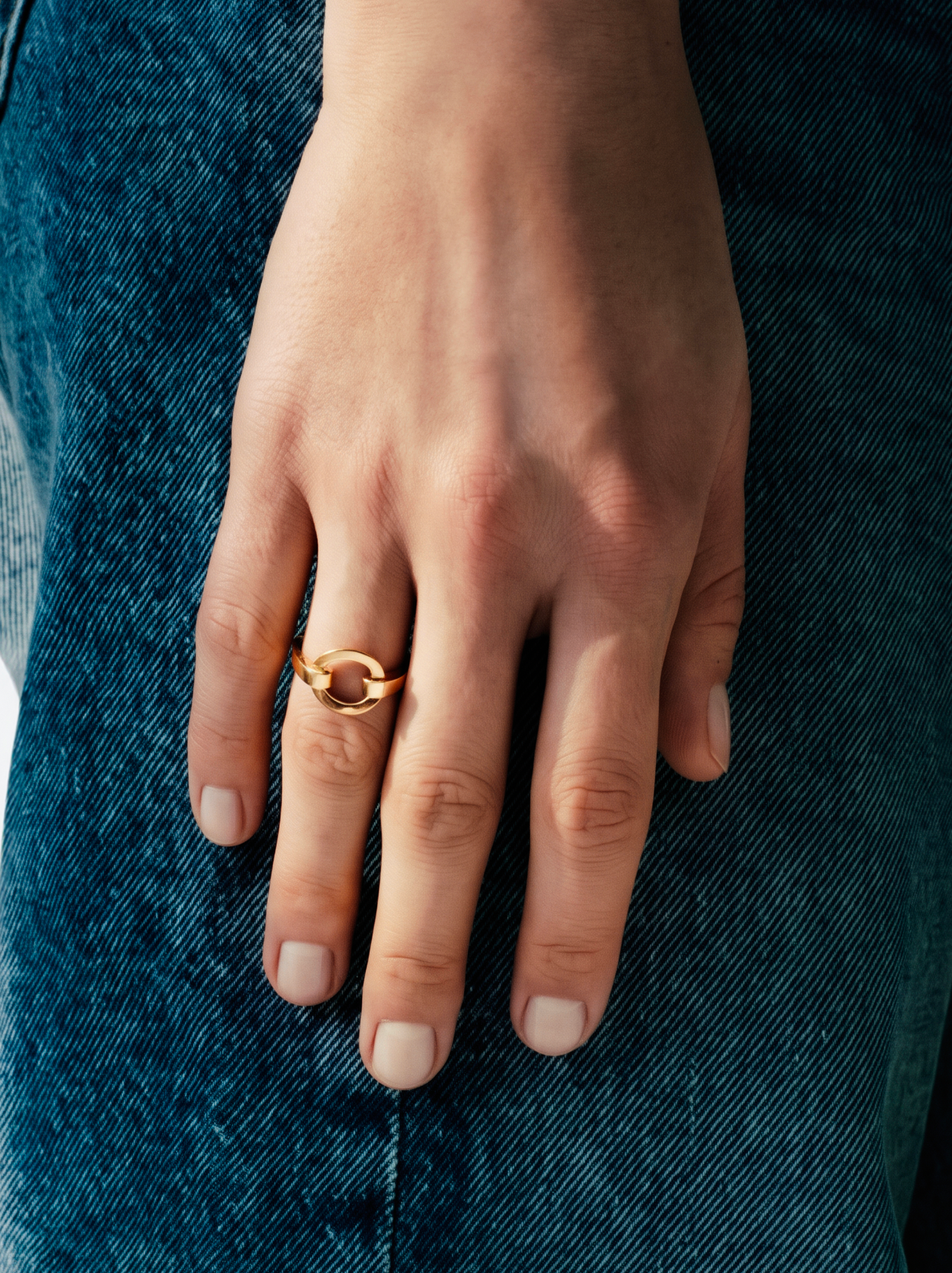 RIFLI PETIT MODÈLE RING IN YELLOW GOLD