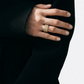  82 GRAND MODÈLE RING IN WHITE GOLD AND DIAMONDS