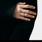  82 GRAND MODÈLE RING IN WHITE GOLD AND DIAMONDS