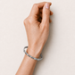 BRACELET 82 EN OR BLANC SERTIE DE DIAMANTS
