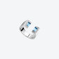 ARCTIC DUNE RING WHITE GOLD