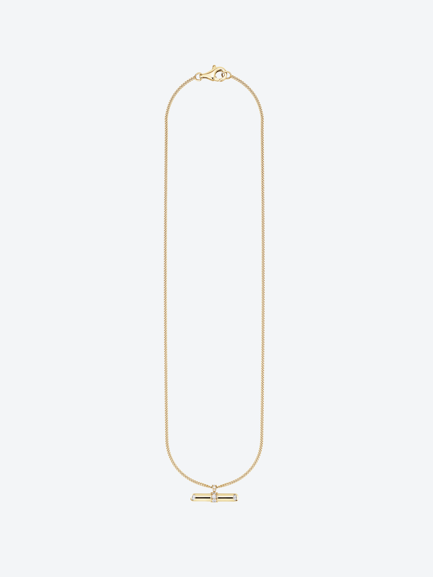 PENDENTIF NEW 82 L OR JAUNE ET DIAMANTS