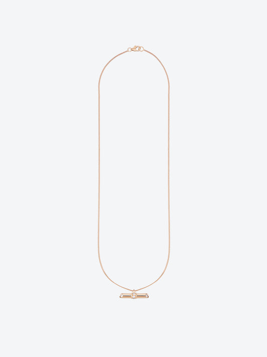 PENDENTIF NEW 82 PETIT MODÈLE OR ROSE & DIAMANTS