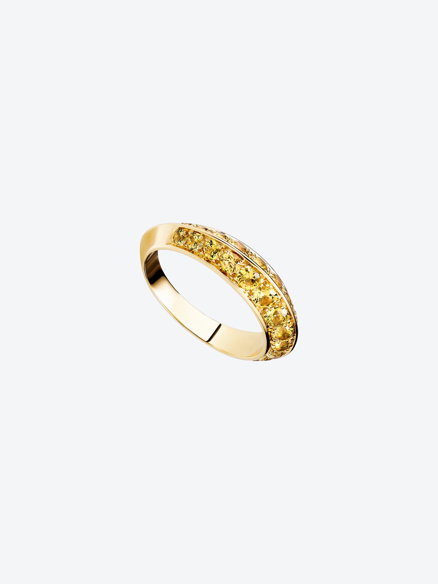 HERA S RING IN YELLOW GOLD AND YELLOW SAPPHIRE