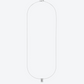 NEW 82 M WHITE GOLD AND DIAMOND PENDANT