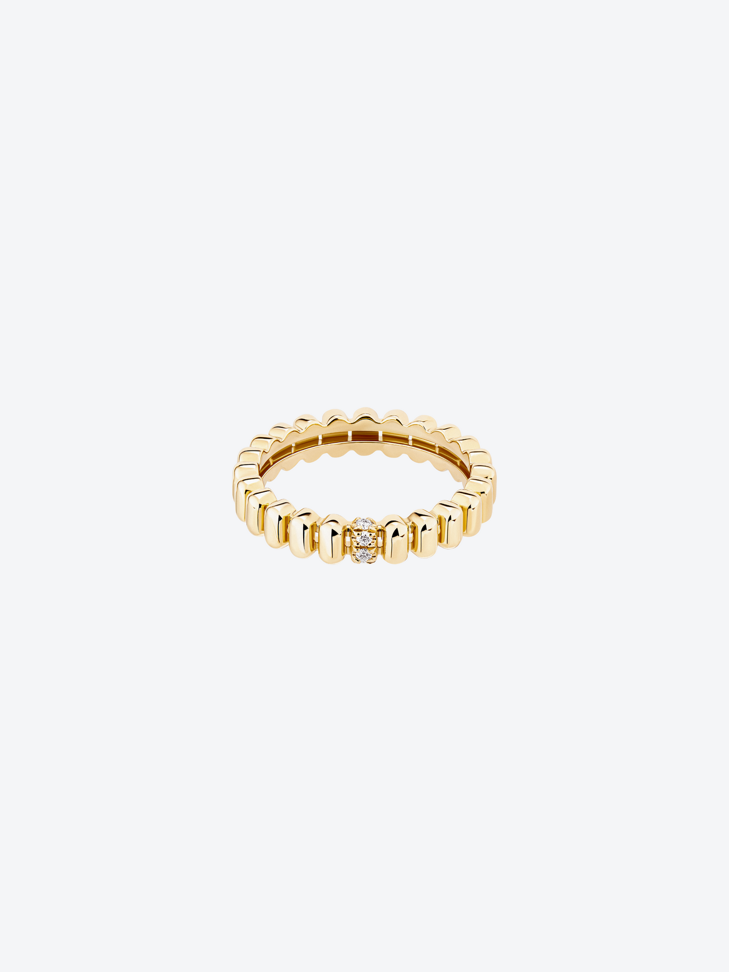 RING 82 DIAMONDS 18K YELLOW GOLD