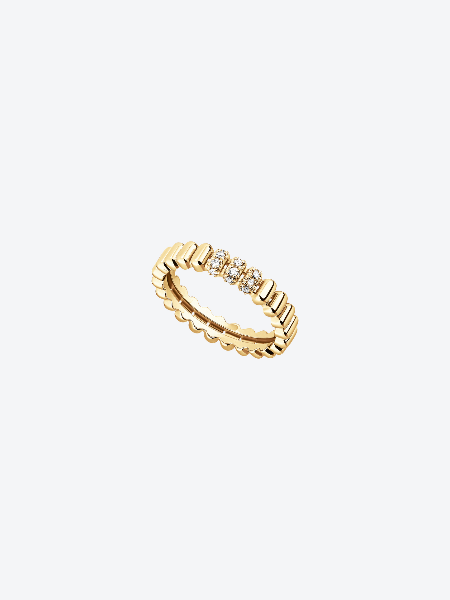 RING 82 DIAMONDS 18K WHITE GOLD