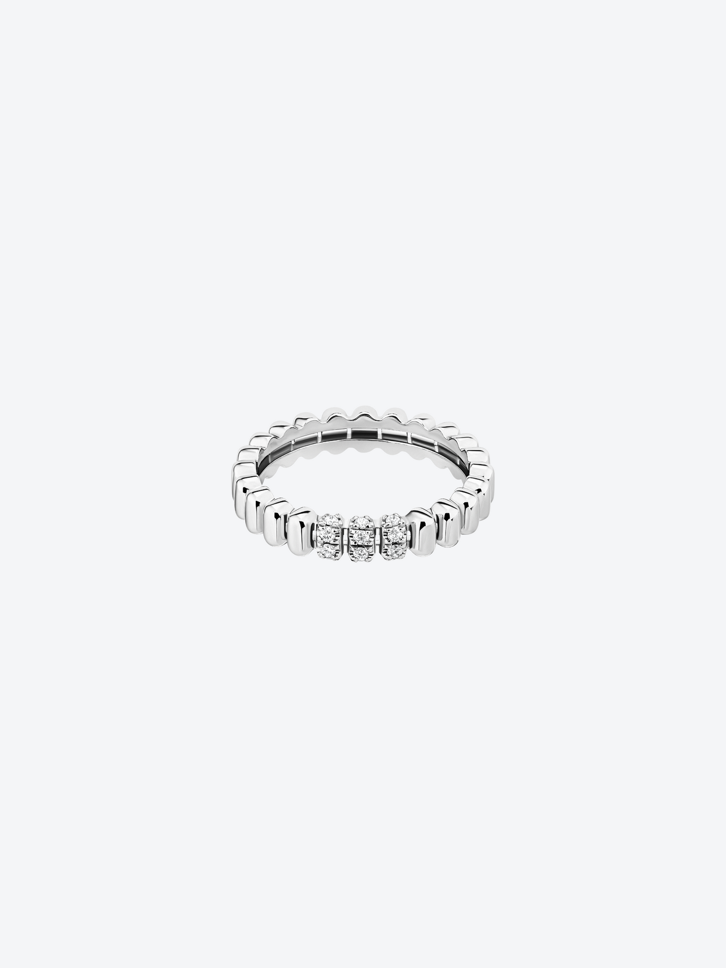 RING 82 DIAMONDS 18K WHITE GOLD