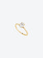 PEAR WHITE GOLD DIAMOND SOLITAIRE