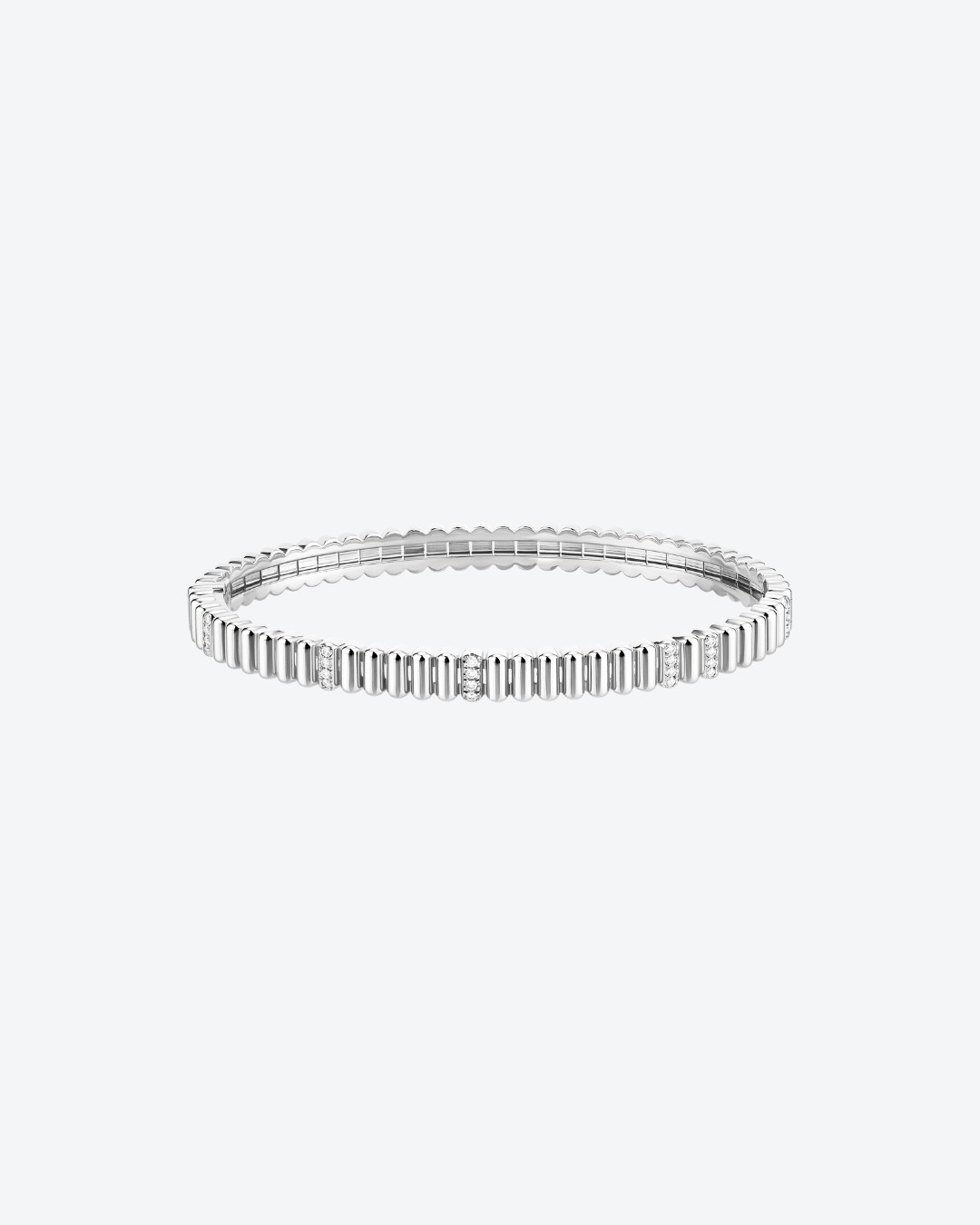 BRACELET 82 EN OR BLANC & DIAMANTS