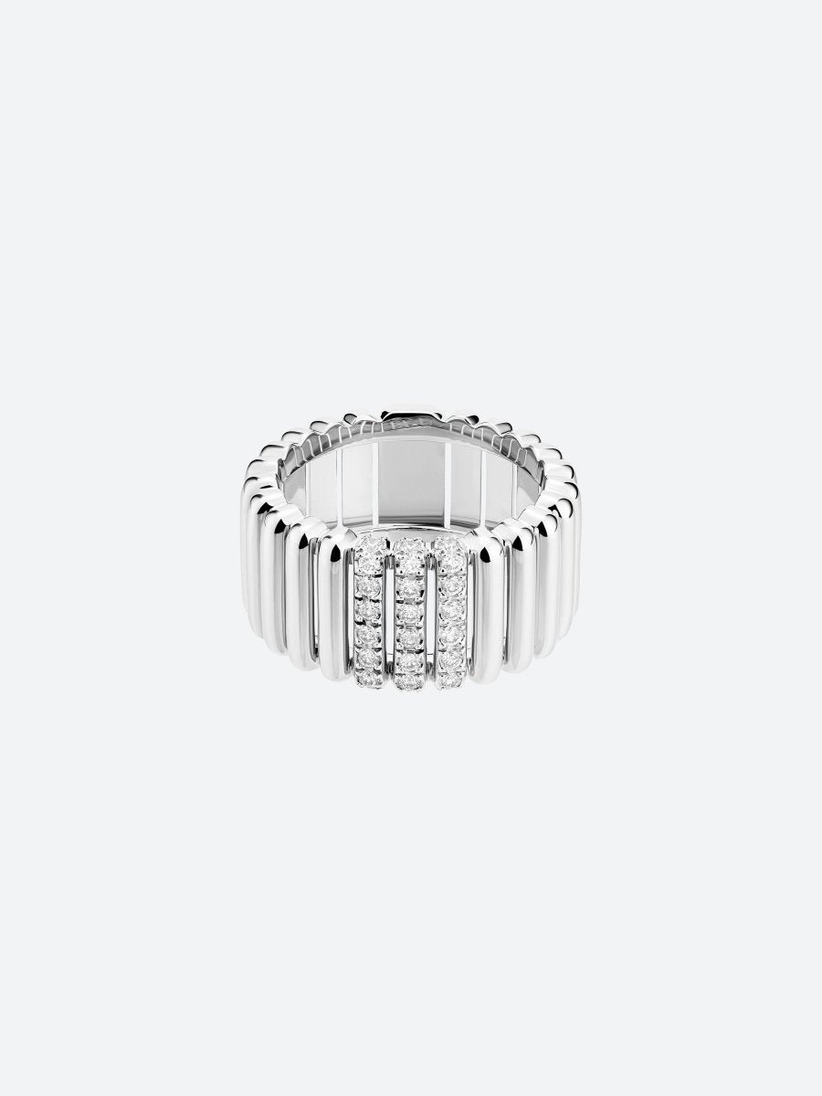 BAGUE 82 OR BLANC DIAMANTS - Copin