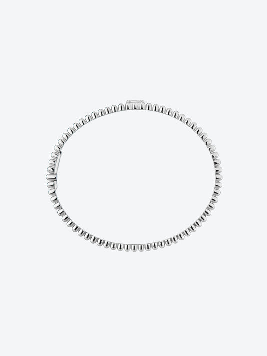 BRACELET 82 OR BLANC & DIAMANT CENTRAL