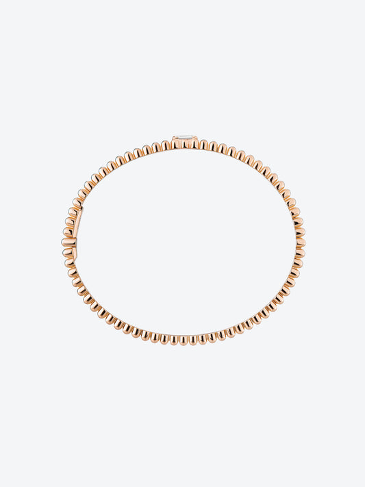 BRACELET 82 OR ROSE & DIAMANT CENTRAL