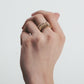 82 PETIT MODÈLE RING YELLOW GOLD DIAMONDS