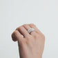  82 GRAND MODÈLE RING IN WHITE GOLD AND DIAMONDS