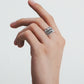 82 PETIT MODÈLE RING WHITE GOLD DIAMONDS