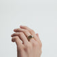 82 GRAND MODÈLE YELLOW GOLD DIAMOND RING