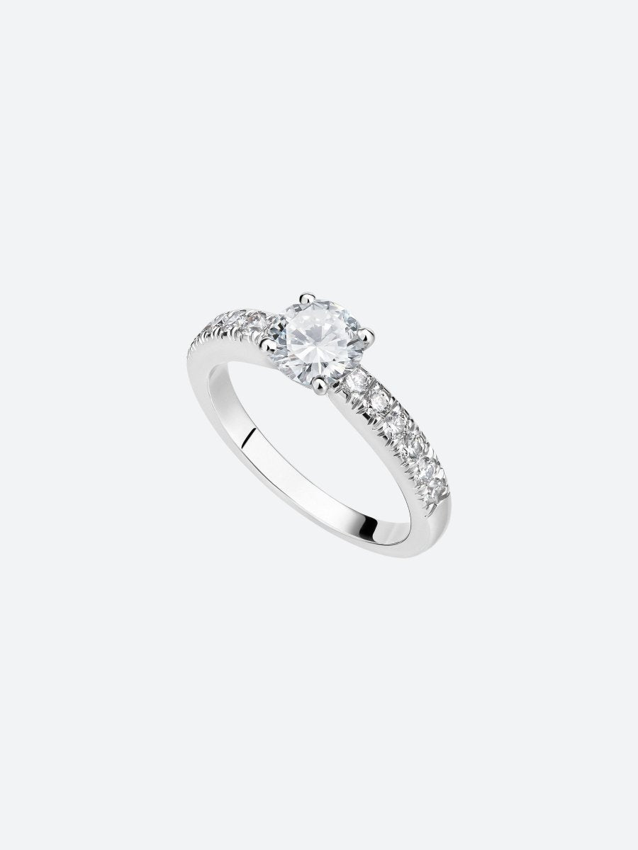 SOLITAIRE 1870 OR BLANC DIAMANT - Copin